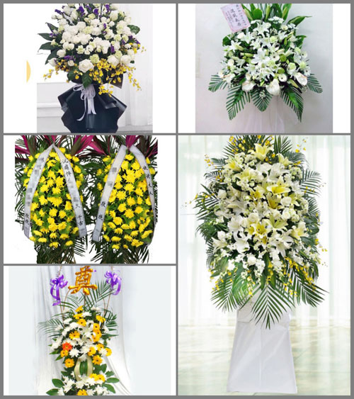 贵州毕节市黔西县林泉镇白事花篮预定